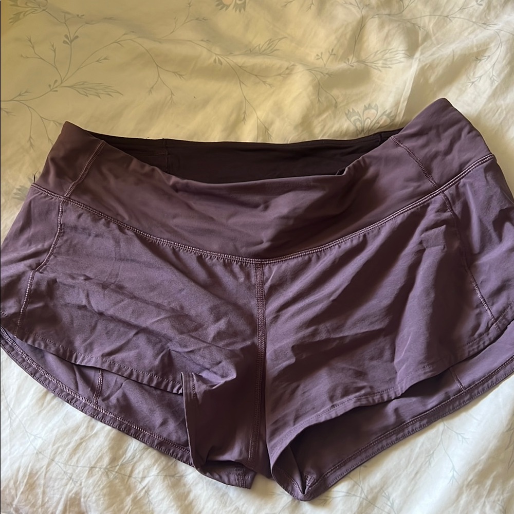 Lululemon speed shorts